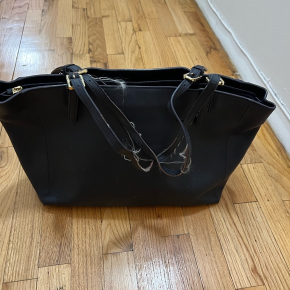 Navy Tory Burch work bag - Picture 1 of 2